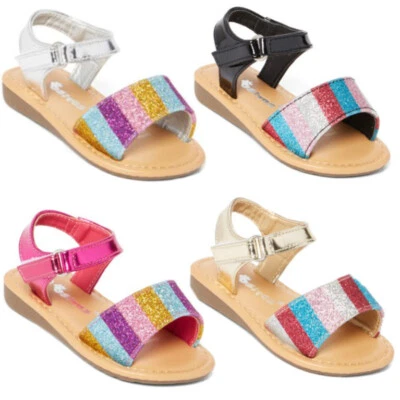 Baby Infant Toddler Girls Multicolor Sandals Size 1-6 - Image 1 of 4