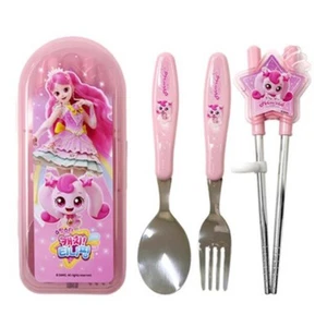Catch Teenieping Correction spoon fork chopsticks set Stainless304-Heartsping하츄핑 - Picture 1 of 11