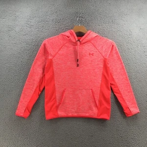 Under Armour Hoodie & Sweatshirt Womens SM Coral Long Sleeve Pullover Hooded - Picture 1 of 15