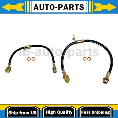For Mercury Sable 1990-1995 Rear Brake Hose 2x - Image 1 of 4