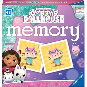 Mini Memory® | Gabby´s Dollhouse | 48 Bildkarten | Ravensburger 20956 | Spiel - Bild 1 von 1