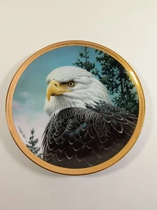 Vintage Hamilton Collection Plate Eagle Master Of The Summer Skies John Pitcher￼ - Picture 1 of 14
