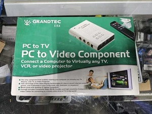 Grandtec PC a Componente Video Computer a TV VCR o Proiettore GXP-2000 - Foto 1 di 13
