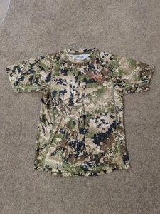 Sitka Core Lightweight Crew T Shirt Mens Medium Subalpine Short Sleeve  - Picture 1 of 13