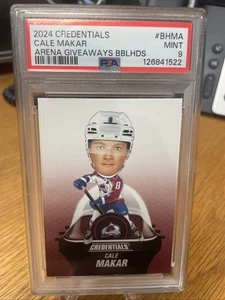 2024-25 Credenciales Primeros 100 Fans Cale Makar Avalanche #BH-MA PSA 9 - Imagen 1 de 2