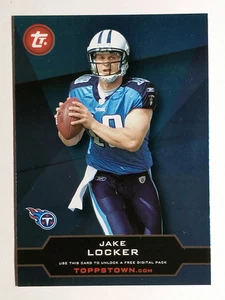 2011 Topps Topps Town #TT8 Jake Locker - Picture 1 of 2