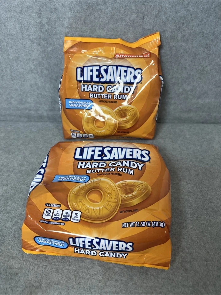 Life Savers Butter Rum Hard Candy Wrapped Sharing Size (2PACK) | Christmas Sale! - Image 1 of 4