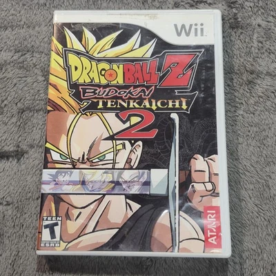 Dragon Ball Z Budokai Tenkaichi 2 Nintendo Wii Video Game Complete CIB Fighting - Image 1 of 4