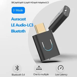 with Auracast Type-C Wireless Stereo Adapter  for PS4/PS5 PC TV - Afbeelding 1 van 6