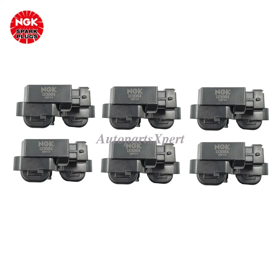 Bobina de encendido 6 piezas OEM NGK 0001587803 para Mercedes CLK C240 C280 CL55 AMG V6 Foto 1 de 4