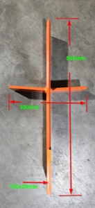 4-fach Spaltkreuz für Sägespaltautomat RM500 Joy Spalter Holzspalter ⭐️🔥⭐️🔥⭐️ - Bild 1 von 1