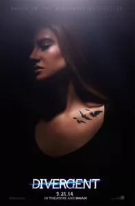 DIVERGENTES FILMPOSTER IMAX SHAILENE WOODLEY 2014 THEO JAMES ASHLEY JUDD NEU - Bild 1 von 2