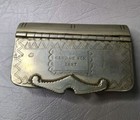 1887 Silver Colored Book Form Snuff Box