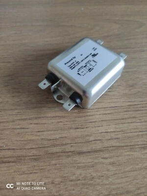 RS PRO 6A 250 V ac 400Hz, Chassis Mount RFI Filter, Tab - Image 1 of 4