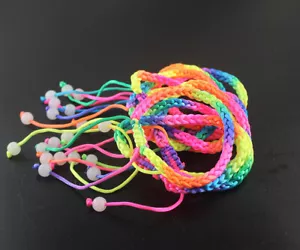 70pcs Wholesale Lots Lady Jewellery Colorful New Fashion Charms Line Bracelets - Picture 1 of 6