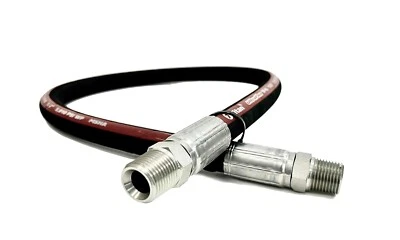 1/4" x 24" Length - Hydraulic Hose Assembly, Male NPT x Male NPT | TITAN FITTING - Image 1 of 3