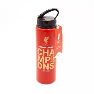 Liverpool FC Official 2019-20 Champions Aluminium Water Bottle LFC Gift - Picture 1 of 2
