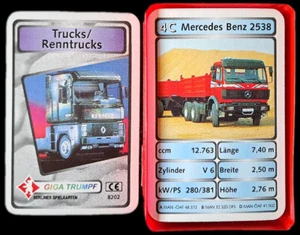 Quartett-Kartenspiel - alt - LKW/Trucks - Bild 1 von 2