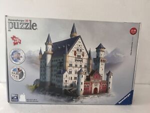 NEW ~Ravensburger 3D Puzzle Schloss Neuschwanstein Castle ~ 216 Pieces
