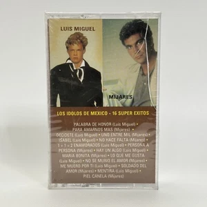 Mijares & Luis Miguel Cassette Los Idolos de Mexico 16 Super Extios Rare New - Picture 1 of 5