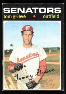 1971 Topps #167 Tom Grieve - - - 