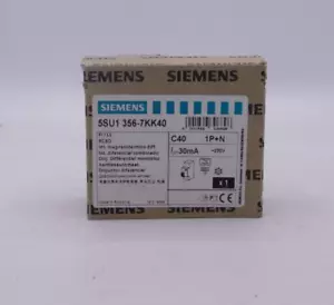 SIEMENS 5SU1356-7KK40 INERRUTTORE MAGNETOTERMICO, Prices with Italian VAT (22%). - Foto 1 di 2