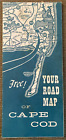 AK662:Advertising Brochure-Your Road Map of Cape Cod 1969