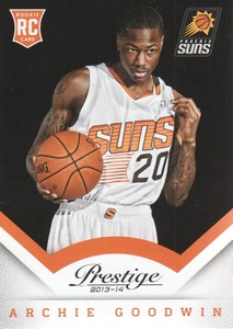 2013-14 Prestige Phoenix Suns Basketball Card #187 ARookiehie Goodwin Rookie