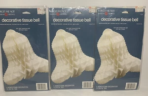 American Greetings Honeycomb Bell White 11 3/4”  3 Packs - Picture 1 of 1