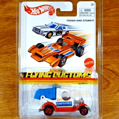 Hot Wheels Flying Customs Dumpin' A Blanco Rojo BW Blackwall Tailandia 2013 Foto 1 de 3