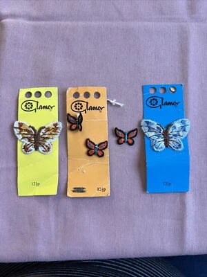 Vintage Glamor Embroidered Butterfly Patches For Clothes - Image 1 of 4