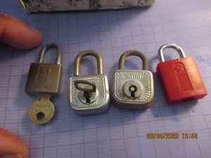 4 ) ancien Cadenas Abus , City N°00-20 et CléS - Imagen 1 de 2