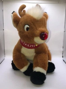 Vtg 1998 Rudolph the Red Nosed Reindeer Plush by Prestige DOES NOT WORK - Picture 1 of 7