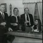 1973 Press Photo Fran Scully, Chuck Herlihy, Tim Nunan, Eileen Woodall Singing
