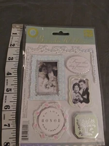 K&Company Brenda Walton BRENDA'S WEDDING FRAMES 3D Stickers Vintage Photo - Picture 1 of 10