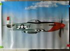 P-51 MUSTANG POSTER - 4th Fighter Group - Confederate Air Force - WWII Aircraft
