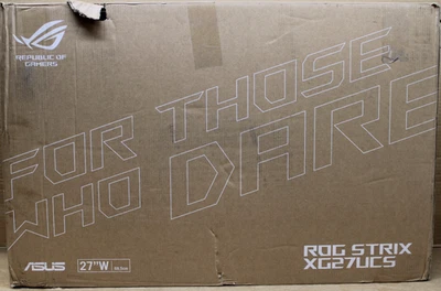 Asus Rog Strix 27” 4k Hdr400 Usb-c Gaming Monitor(xg27ucs)–uhd (3840 X 2160) - Image 1 of 4