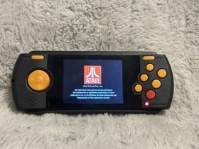 Atari Flashback Black Portable Built-In Games Handheld Video Game Console Works