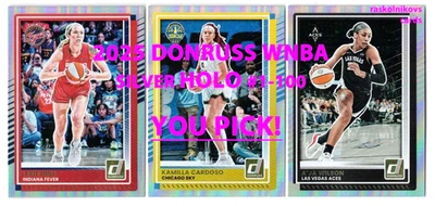 2025 Panini Donruss WNBA Silver HOLO #1-100 Your Choice Buy More & Save YOU PICK - Image 1 of 2