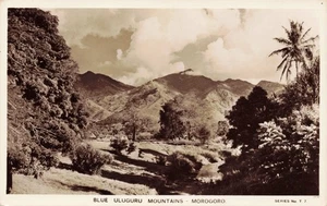 Morogoro Tanzania Africa Blue Uluguru Mountains Vintage Postcard - Picture 1 of 2