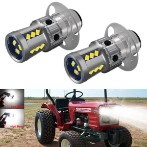2 Stück weiße LED Scheinwerfer Glühbirnen für Mahindra 2815 HST 3215 Gear HST 3316 x2 - Bild 1 von 9