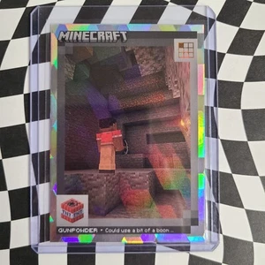 2024 Panini Minecraft Gunpowder #82 Base Set Cubic Parallel Foil - Picture 1 of 2