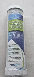 1 Ronaqua Big Blue Carbon Block Water Filter 10" Whole House Cartridge Sealed - Picture 1 of 4