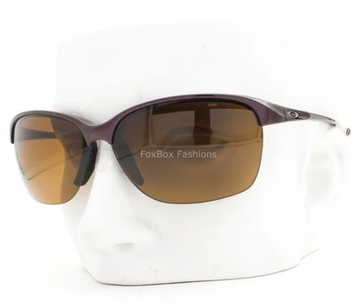 Gafas de sol Oakley imparables OO9191-0365 frambuesa polarizadas marrón con estuche Foto 1 de 4