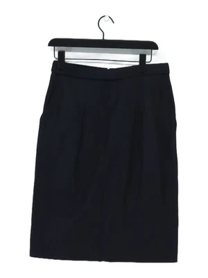 Nicole Farhi Women's Midi Skirt UK 12 Blue Wool - Image 1 of 4