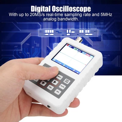 Digital Oscilloscope Handheld 2.4inch LCD Display Screen DSO PRO 5M 20MSp - Image 1 of 4