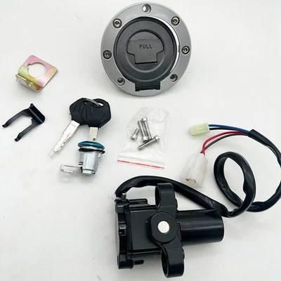 Ignition Switch Lock Fuel Gas Cap Fit for Yamaha YZF R6 R6 2006-2016 Foto 1 de 4