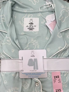 Miffy Bunny Boyfriend Pyjama Set UK Größe 4-24 2XS-2XL - Bild 1 von 3
