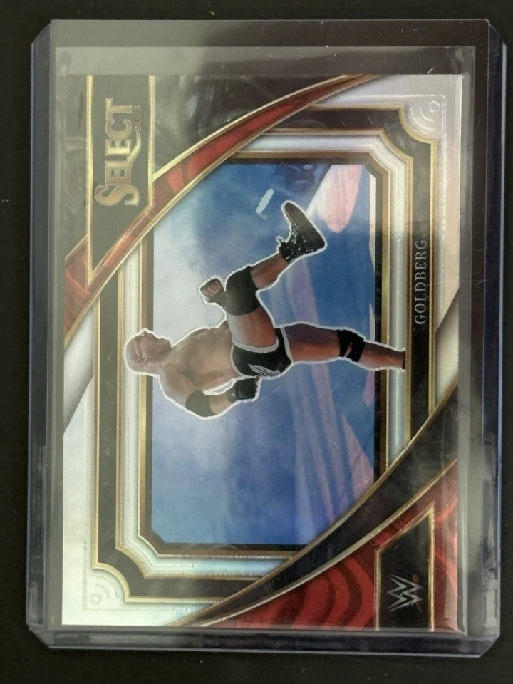 2023 Panini Select WWE - Mezzanine Goldberg #341 Silver Prizm - Image 1 of 2