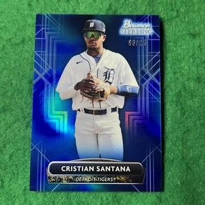 2022 Bowman Azul Esterlina Refractor 3/25 Cristian Santana Bsp-94 - Imagen 1 de 7